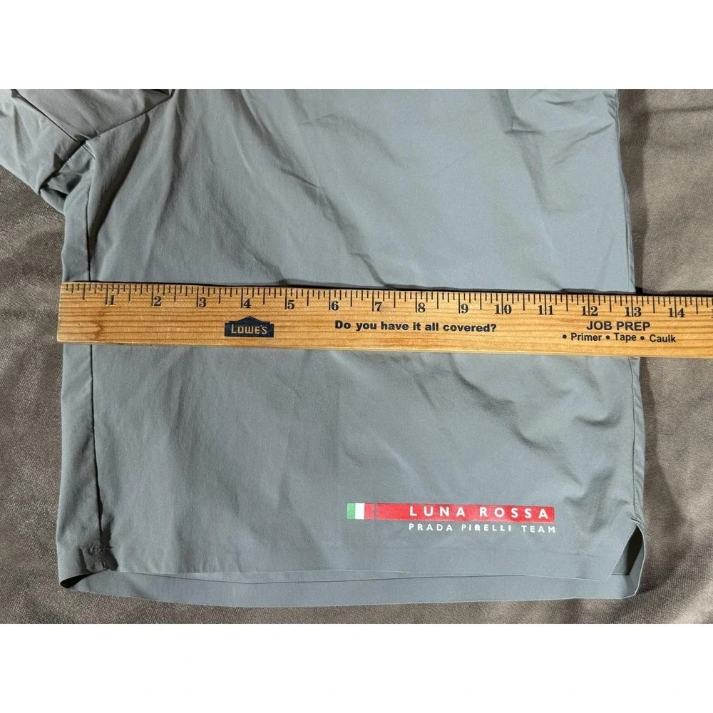Luna Rossa Prada Pirelli Team Shorts Mens Large Gray Sailing Racing Prada - Picture 16 of 16